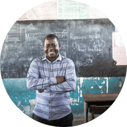 Classroom room teacher in Liberia